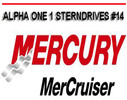 Thumbnail MERCURY MERCRUISER ALPHA ONE 1 # 14 SERVICE REPAIR MANUAL