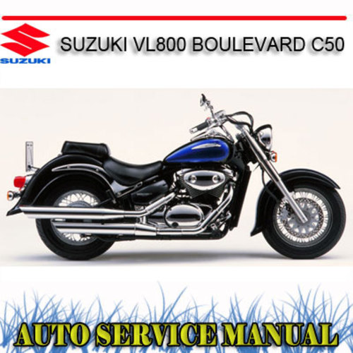 Product picture SUZUKI VL800 BOULEVARD C50 BIKE WORKSHOP SERVICE MANUAL