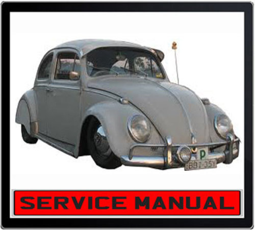 Product picture VW BEETLE 1200 TYPE 1961-1965 WORKSHOP SERVICE MANUAL