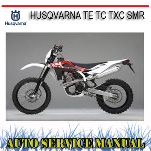 Product picture HUSQVARNA TE TC TXC SMR 2008-2009 BIKE REPAIR SERVICE MANUAL