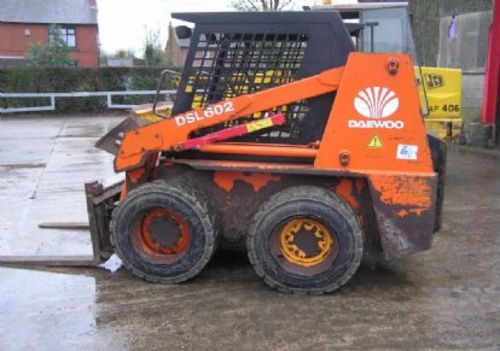 Product picture DAEWOO DSL602 DSL 602 STEER LOADER WORKSHOP SERVICE MANUAL